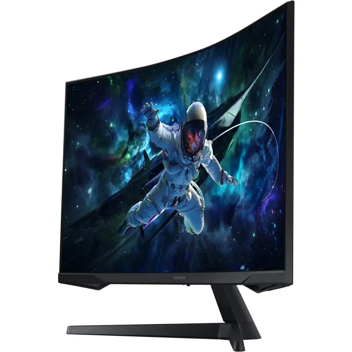 Samsung LS27CG554EU / LS27CG554EUXEN - Moniteur Gaming Odyssey 27" Noir, QHD 240Hz, Courbure 1000R, HDR400