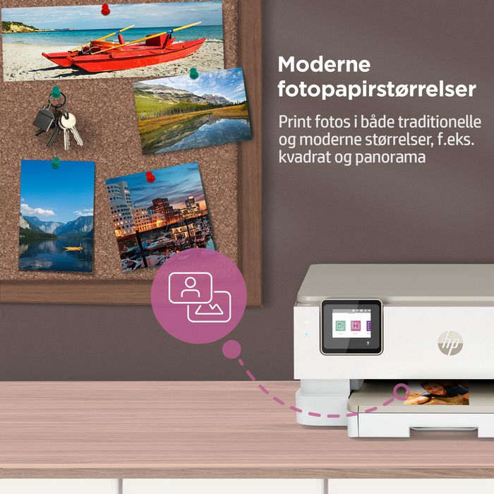 HP Imprimante tout-en-un sans fil ENVY Inspire 7220e - Impression, copie, numérisation - Compatible HP+ et HP Instant Ink