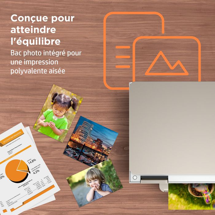 HP Imprimante tout-en-un sans fil ENVY Inspire 7220e - Impression, copie, numérisation - Compatible HP+ et HP Instant Ink
