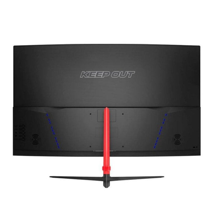 Keep Out Xgm27Pro+V3 Moniteur Gaming Courbé 27" Full HD 280Hz 1ms FreeSync/G-Sync Noir Rouge