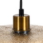 BigBuy Home Suspension Doré Caramel 60 W
