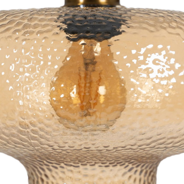 BigBuy Home Suspension Doré Caramel 60 W BigBuy Home Suspension Doré Caramel 60 W