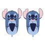 Cerdá - Zapatillas de casa 3D aplicaciones stitch - Pantoufles femme avec applications 3D Stitch - Taille 38-39 - Bleu