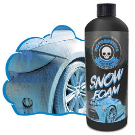 Motorrevive SNOW FOAM AZUL CONCENTRÉ - Nettoyant Actif Mousseux Haute Adhérence pour Voiture - 500 ml - Réf. MRV0019 Cs9