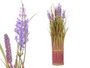 Ibergarden Bouquet Lavande Plastique et Corde 20x48x20 cm Violet (Set de 6)