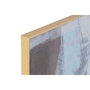 Home ESPRIT Toile Blue marine Abstrait Moderne Avec relief 140 x 4 x 100 cm (2 Unités)