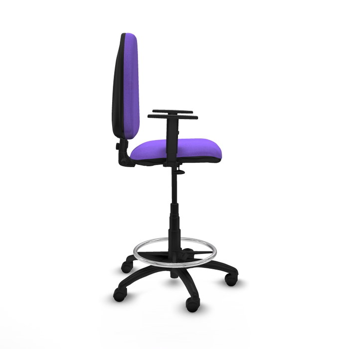 PIQUERAS Y CRESPO Chaise de Bureau Lila Grande avec Accoudoir 1D