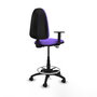 PIQUERAS Y CRESPO Chaise de Bureau Lila Grande avec Accoudoir 1D