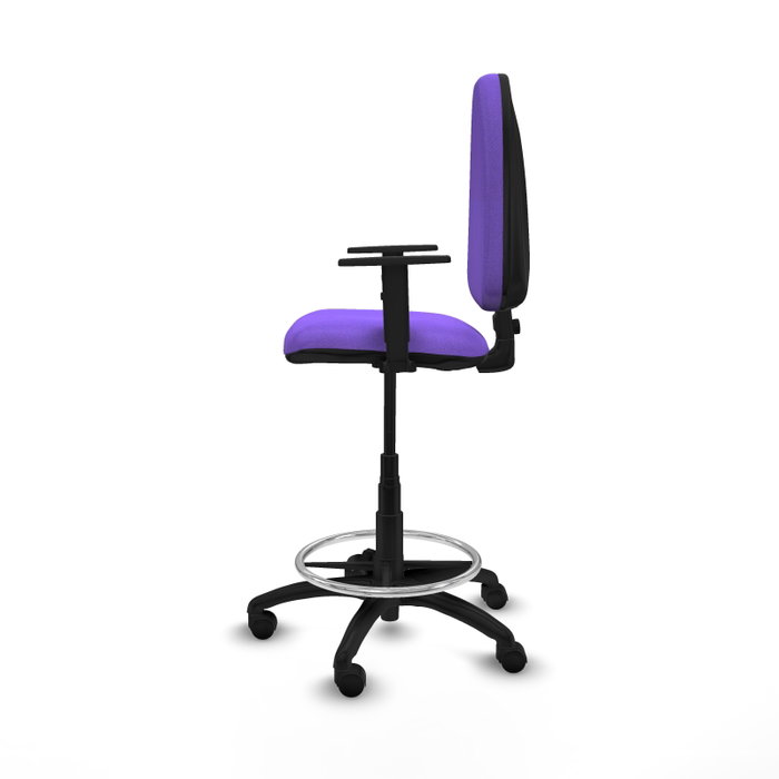 PIQUERAS Y CRESPO Chaise de Bureau Lila Grande avec Accoudoir 1D
