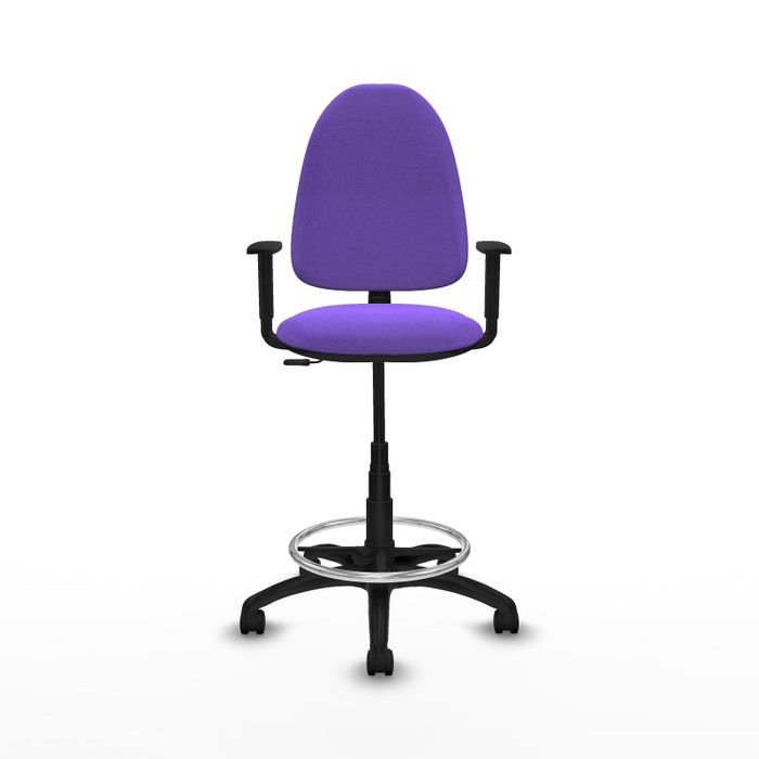 PIQUERAS Y CRESPO Chaise de Bureau Lila Grande avec Accoudoir 1D
