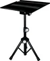 QuikLok DAS/001 Support trépied avec plateau inclinable pour ordinateur portable, batterie, accessoires de percussion - Charge max 5 kg - Noir