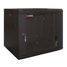 WP European Cabling Solution Armoire Murale 19 Pouces 6U Rack WPN-RWB-06605-B Noir RAL 9005