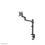 Neomounts DS60-425BL1 Support de Bureau Multidirectionnel pour Écran 17 à 27 Pouces, Réglable en Hauteur, Rotation 360°, Compatible VESA 75x75/100x100 mm - Noir