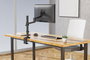 Neomounts DS60-425BL1 Support de Bureau Multidirectionnel pour Écran 17 à 27 Pouces, Réglable en Hauteur, Rotation 360°, Compatible VESA 75x75/100x100 mm - Noir