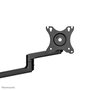 Neomounts DS60-425BL1 Support de Bureau Multidirectionnel pour Écran 17 à 27 Pouces, Réglable en Hauteur, Rotation 360°, Compatible VESA 75x75/100x100 mm - Noir