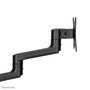 Neomounts DS60-425BL1 Support de Bureau Multidirectionnel pour Écran 17 à 27 Pouces, Réglable en Hauteur, Rotation 360°, Compatible VESA 75x75/100x100 mm - Noir