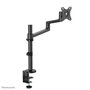 Neomounts DS60-425BL1 Support de Bureau Multidirectionnel pour Écran 17 à 27 Pouces, Réglable en Hauteur, Rotation 360°, Compatible VESA 75x75/100x100 mm - Noir