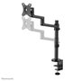 Neomounts DS60-425BL1 Support de Bureau Multidirectionnel pour Écran 17 à 27 Pouces, Réglable en Hauteur, Rotation 360°, Compatible VESA 75x75/100x100 mm - Noir