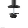 Neomounts DS60-425BL1 Support de Bureau Multidirectionnel pour Écran 17 à 27 Pouces, Réglable en Hauteur, Rotation 360°, Compatible VESA 75x75/100x100 mm - Noir