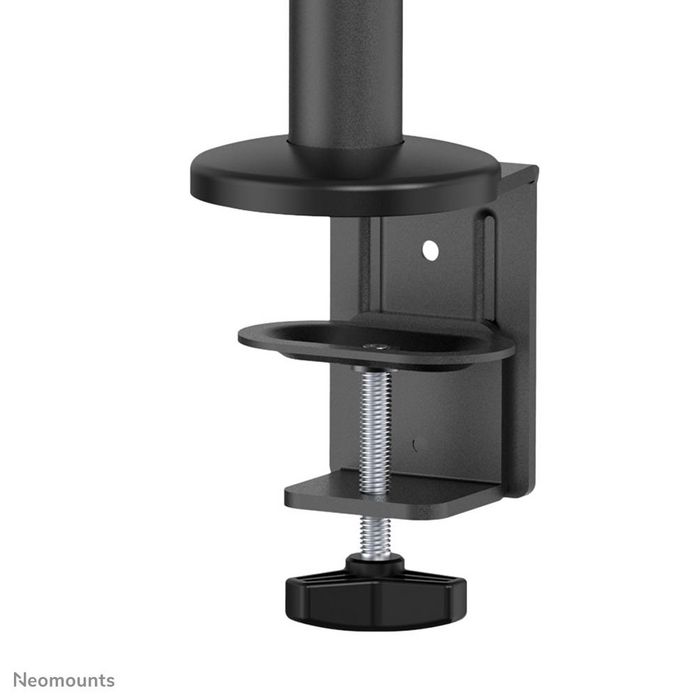 Neomounts DS60-425BL1 Support de Bureau Multidirectionnel pour Écran 17 à 27 Pouces, Réglable en Hauteur, Rotation 360°, Compatible VESA 75x75/100x100 mm - Noir