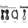 iiyama LH9875UHS-B2AG Ecran professionnel pour affichage dynamique ProLite 98 pouces 4K UHD avec ports HDMI et USB