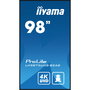 iiyama LH9875UHS-B2AG Ecran professionnel pour affichage dynamique ProLite 98 pouces 4K UHD avec ports HDMI et USB