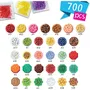 Aquabeads - Mes Accessoires Sucrés - Kit Créatif 35090 - Perles Aqua à Assembler, Bagues, Porte-clés - Sans Chaleur - Jeu pour Enfants dès 4 ans