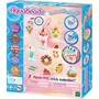 Aquabeads - Mes Accessoires Sucrés - Kit Créatif 35090 - Perles Aqua à Assembler, Bagues, Porte-clés - Sans Chaleur - Jeu pour Enfants dès 4 ans