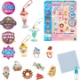 Aquabeads - Mes Accessoires Sucrés - Kit Créatif 35090 - Perles Aqua à Assembler, Bagues, Porte-clés - Sans Chaleur - Jeu pour Enfants dès 4 ans