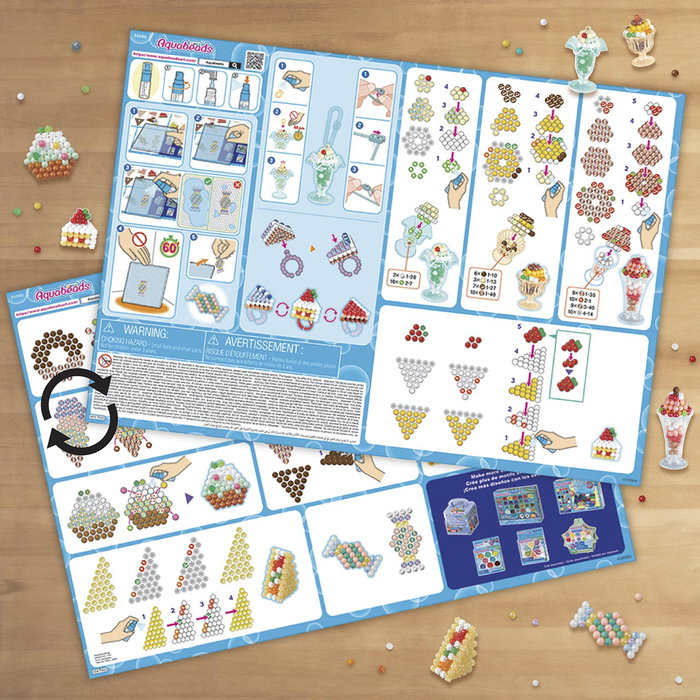 Aquabeads Mes accessoires sucrés - 35090
