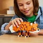 Lego Minecraft 21588 Le Renard - Jeu de Construction 3D avec Figurine d'Animal Mobile - Jouet pour Garçon et Fille à Partir de 10 Ans