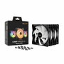 be quiet! Light Wings LX 120 mm PWM - Pack de 3 - Noir