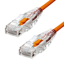 ProXtend Câble Ethernet Ultra Slim CAT6 U/UTP CU Orange 5m