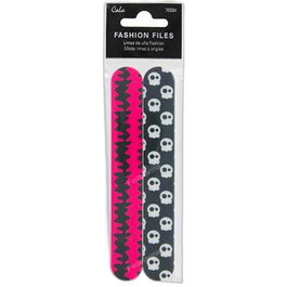CALA Lima de uñas Fashion Skull Pink 2 pièces