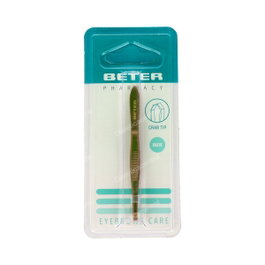 BETER Pince à épiler à pointe crabe 8,3 cm C24025