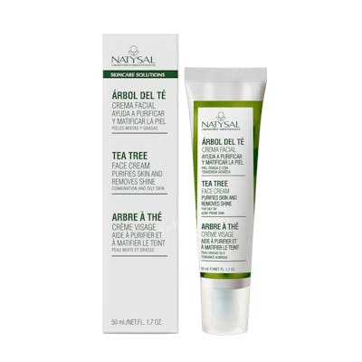 NATYSAL Crème Gel Arbre à Thé pour Peaux Mixtes et Grasses