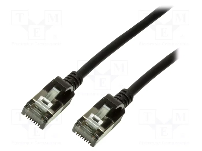 LOGILINK Cordon de raccordement Cat 6a U/FTP RJ45 0,3 m LOGILINK Cordon de raccordement Cat 6a U/FTP RJ45 0,3 m