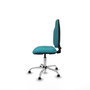 PIQUERAS Y CRESPO Chaise de bureau Algarra turquoise sans accoudoirs