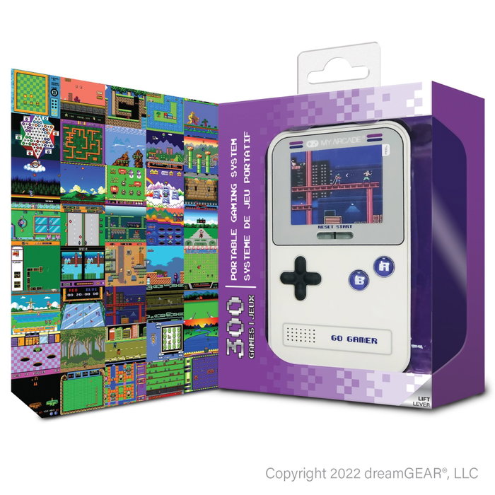 dreamGear My Arcade Go Gamer Classic (300 in 1) Gris & Violet dreamGear My Arcade Go Gamer Classic (300 in 1) Gris & Violet