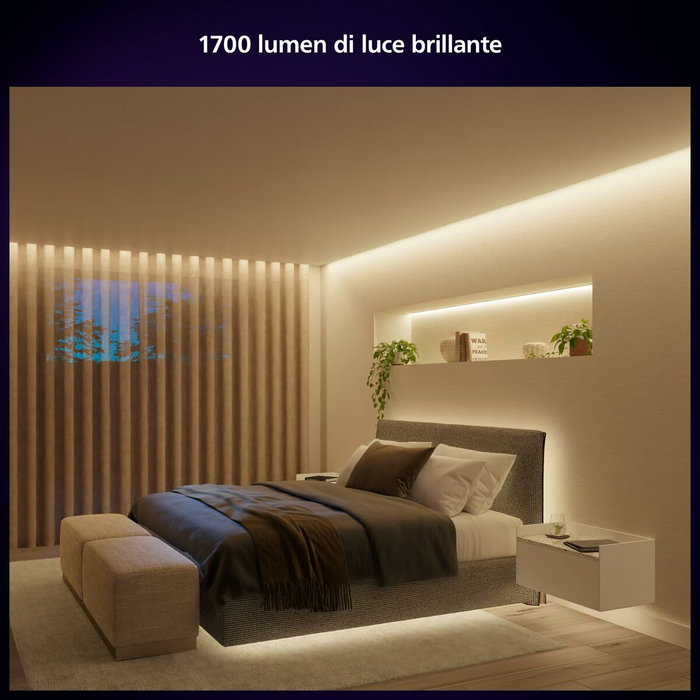 Philips Hue Solo Lightstrip 3 m Blanc 20 W Philips Hue Solo Lightstrip 3 m Blanc 20 W
