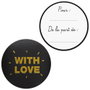 Party Time Lot de 50 autocollants circulaires pour cadeaux