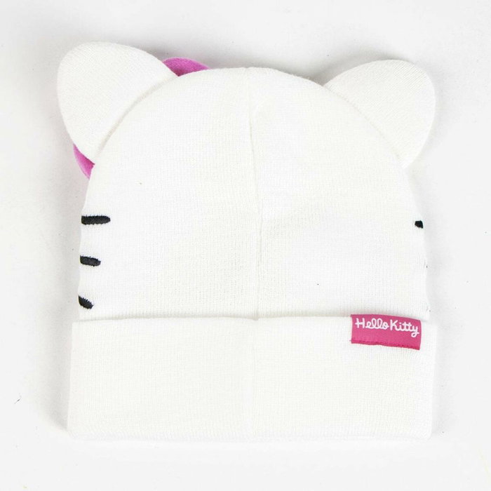 Bonnet enfant Hello Kitty Blanc