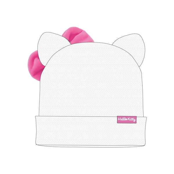 Cerdá Gorro Punto Hello Kitty - Bonnet en tricot pour enfant - 22 x17 x 21 cm