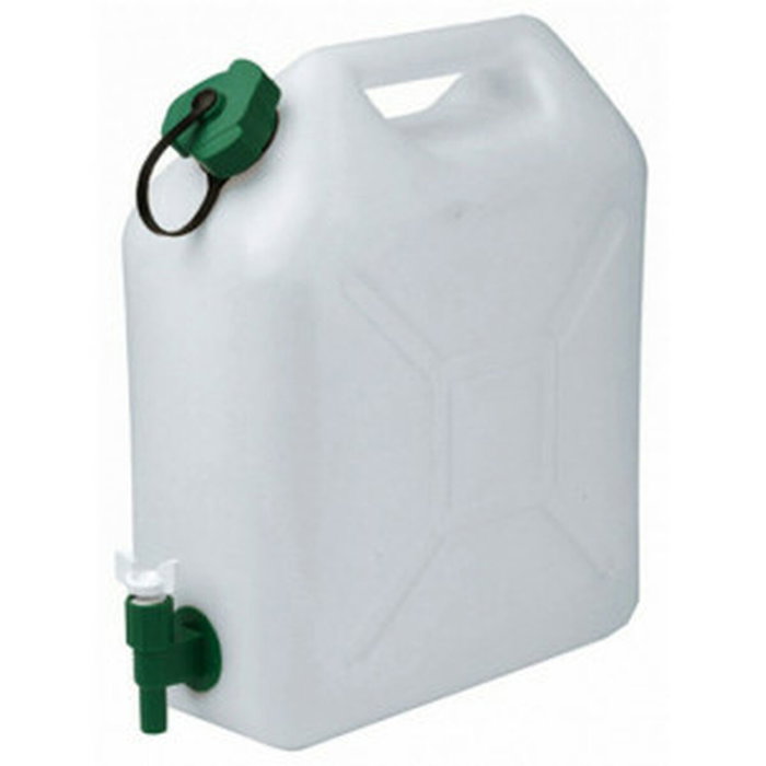 BigBuy Home Jerrycan extra-fort avec robinet eau propre 5 litres - Blanc et vert BigBuy Home Jerrycan extra-fort avec robinet eau propre 5 litres - Blanc et vert
