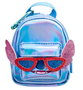 Cefa Mini sac à dos peluche Real Littles Disney Stitch 10 cm avec double poche et 6 mini accessoires de papeterie