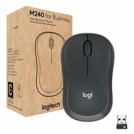 Logitech Souris M240 Business 910-007182 Noire - Souris sans fil pour entreprise