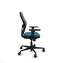 Piqueras y Crespo Chaise de Bureau Jorquera 3D036N0 Gris Vert pétrole