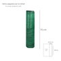 SATURNIA Malle d'ombrage vert clair 1,5 m x 10 m