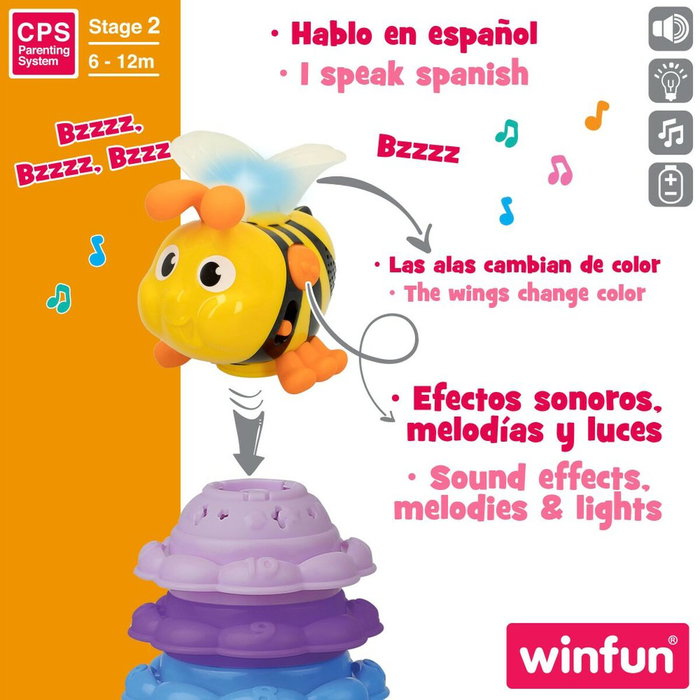 Winfun Jouet interactif Abeille 46686