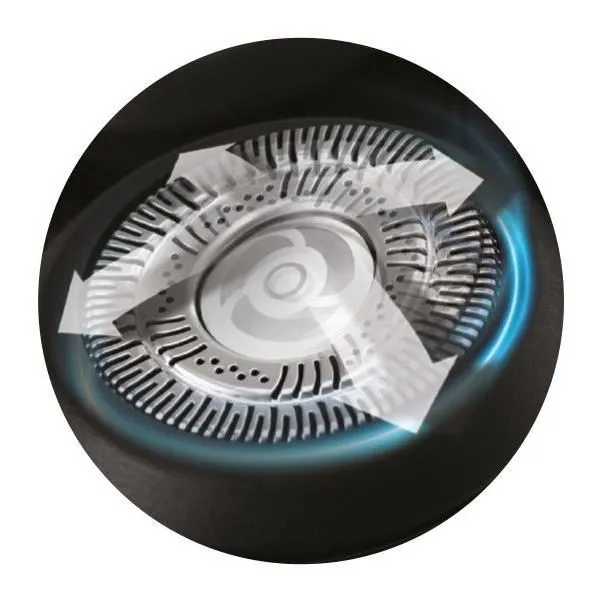 Remington Rasoir rotatif XR1755 Système hybride SynX avec technologie PivotBall et lames flexibles - 100% étanche - Autonomie 50 min